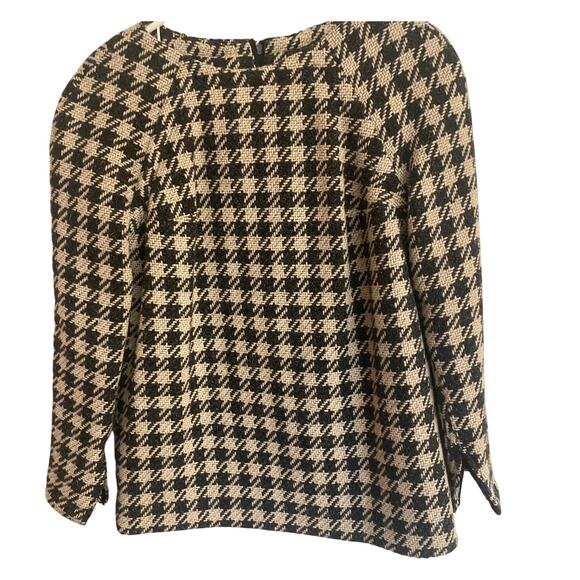 Rare 50s/60s Rudy Grieber Frederick & Nelson 2-Piece Wool Suit Black White Check - Picture 3 of 14